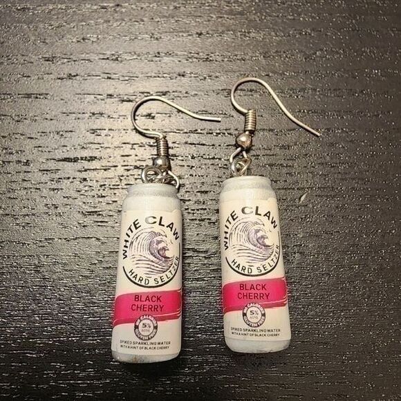 Seltzer Themed Costume Earrings - Picture 2 of 4